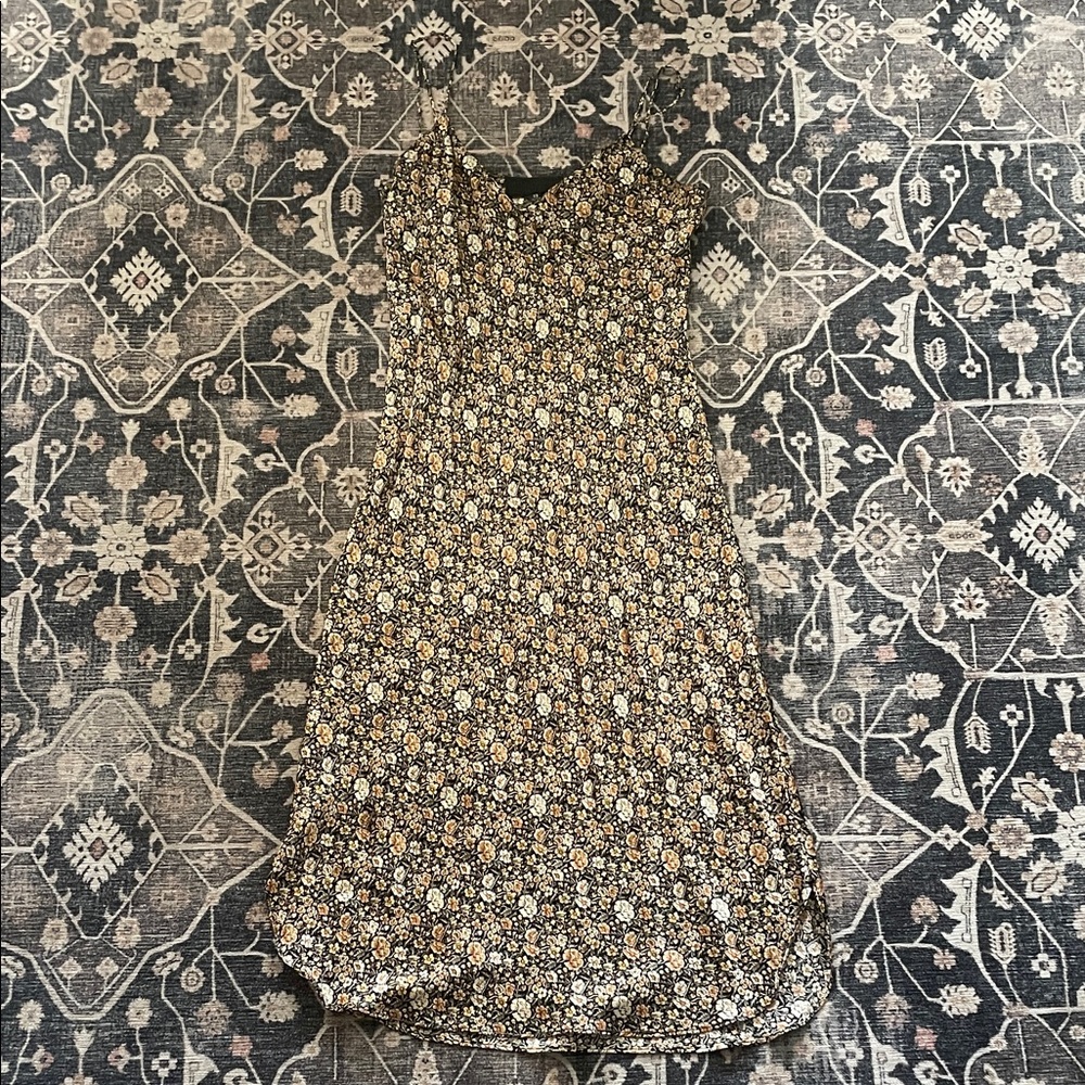 NILI LOTAN Silk Slip Dress XS